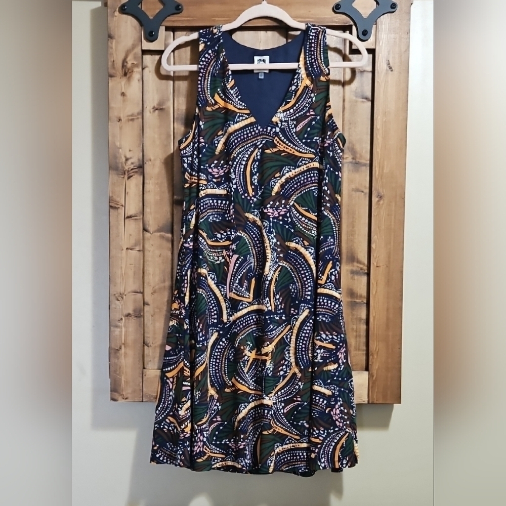 Anne Klein Multicolor Sleeveless Dress Size 8